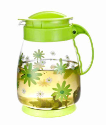 沈陽心然日雜批發部 1.5L耐熱玻璃茶具，手工精致，實力打磨批發價格優勢